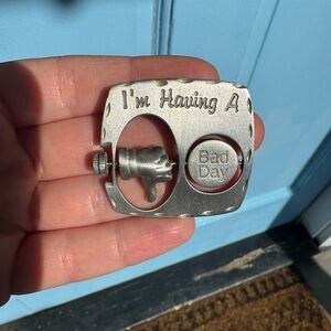 I’m Having a Good/Bad Day Silver Pin